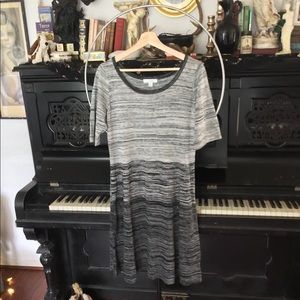 London times Striped Knit Dress